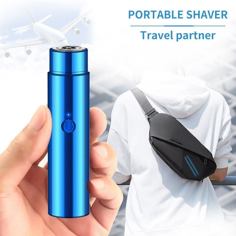 033 Electric Shaver Portable Mini Electric Shaver Car Electric Shaver Live Streaming Popular Model - Jaazi Intl