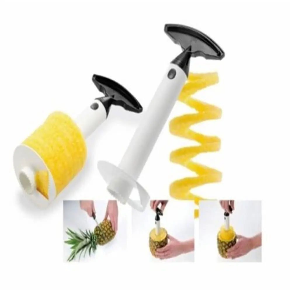 1 Pc ABS Pineapple Slicers Ananas Peeler Device Fruit Knife Cutter Corer Slicer Vegetable Tools Home Kitchen Dining Accessories - Jaazi Intl