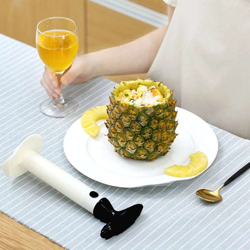 1 Pc ABS Pineapple Slicers Ananas Peeler Device Fruit Knife Cutter Corer Slicer Vegetable Tools Home Kitchen Dining Accessories - Jaazi Intl