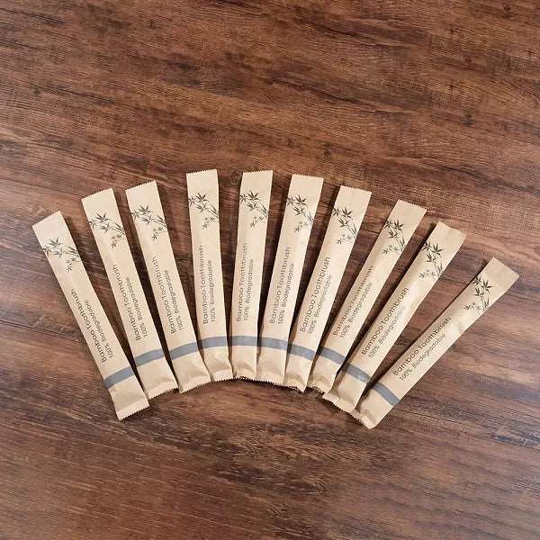 10 Piece Soft Bristles Bamboo Toothbrush Eco Friendly Vegan Tooth Brush Escova De Dente Cepillo De Dientes Bambu Brosse A Dent - Jaazi Intl