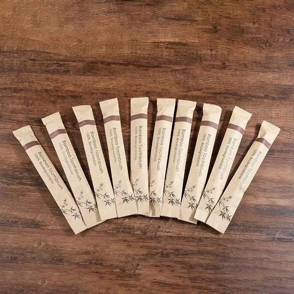 10 Piece Soft Bristles Bamboo Toothbrush Eco Friendly Vegan Tooth Brush Escova De Dente Cepillo De Dientes Bambu Brosse A Dent - Jaazi Intl