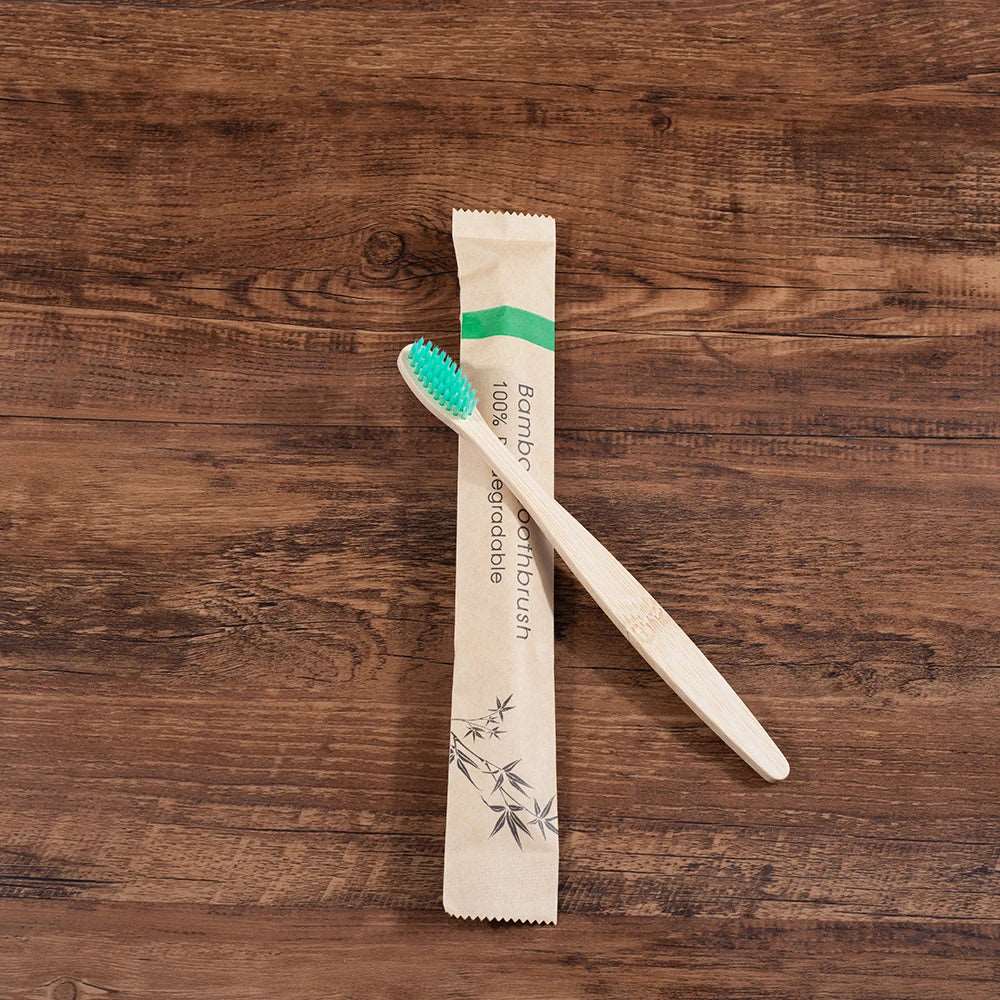 10 Piece Soft Bristles Bamboo Toothbrush Eco Friendly Vegan Tooth Brush Escova De Dente Cepillo De Dientes Bambu Brosse A Dent - Jaazi Intl