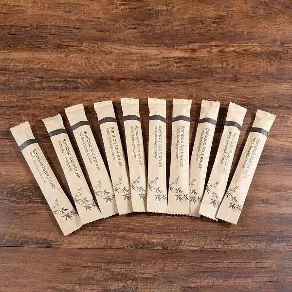 10 Piece Soft Bristles Bamboo Toothbrush Eco Friendly Vegan Tooth Brush Escova De Dente Cepillo De Dientes Bambu Brosse A Dent - Jaazi Intl