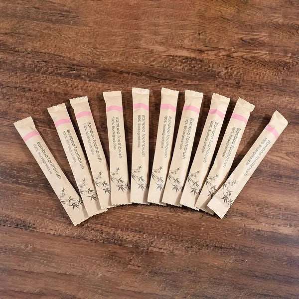 10 Piece Soft Bristles Bamboo Toothbrush Eco Friendly Vegan Tooth Brush Escova De Dente Cepillo De Dientes Bambu Brosse A Dent - Jaazi Intl