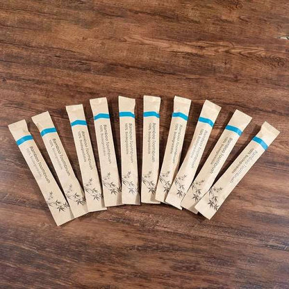 10 Piece Soft Bristles Bamboo Toothbrush Eco Friendly Vegan Tooth Brush Escova De Dente Cepillo De Dientes Bambu Brosse A Dent - Jaazi Intl