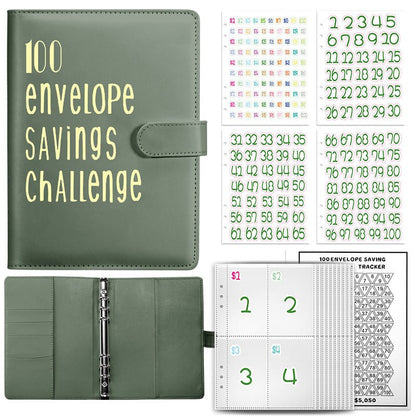 100 Days Couple Challenge Cash Envelope Budget Deposit And Savings Copies - Jaazi Intl