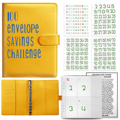 100 Days Couple Challenge Cash Envelope Budget Deposit And Savings Copies - Jaazi Intl