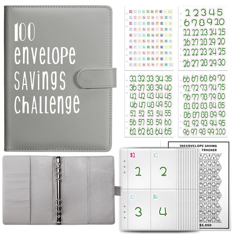 100 Days Couple Challenge Cash Envelope Budget Deposit And Savings Copies - Jaazi Intl