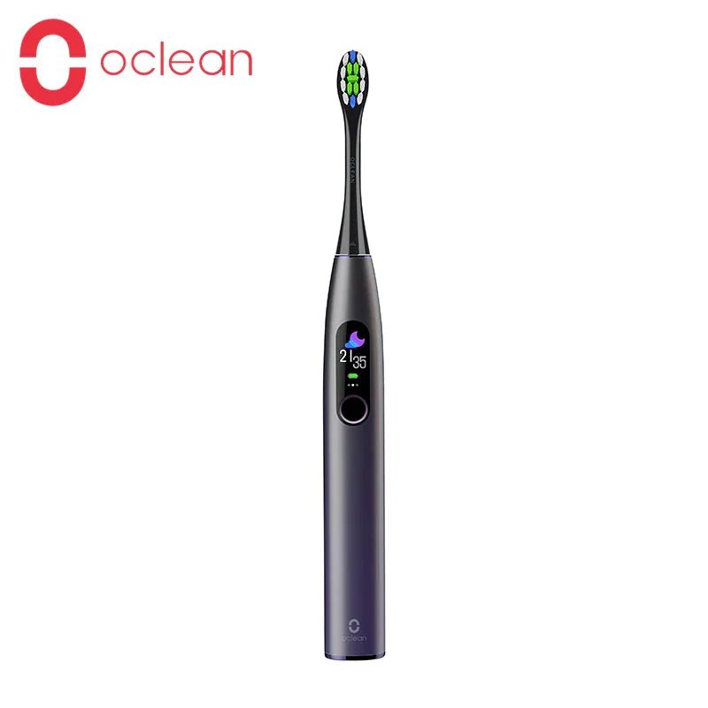 100% Original Oclean X Pro Sonic Electric Toothbrush IPX7 Waterproof Tooth Brush 4 Brushing Modes Rechargeable Touch Screen - Jaazi Intl