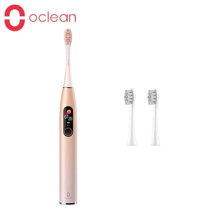 100% Original Oclean X Pro Sonic Electric Toothbrush IPX7 Waterproof Tooth Brush 4 Brushing Modes Rechargeable Touch Screen - Jaazi Intl