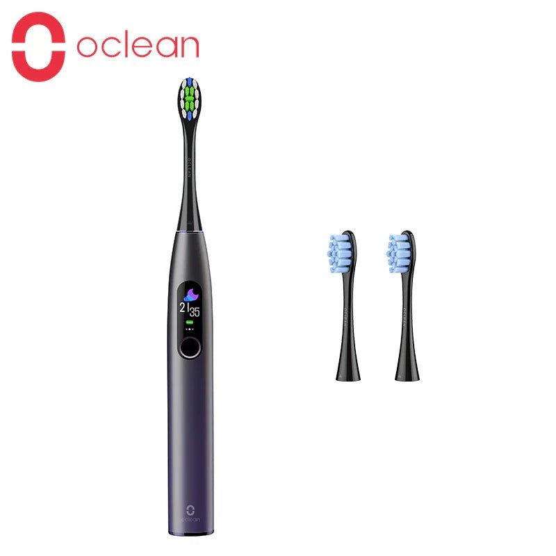 100% Original Oclean X Pro Sonic Electric Toothbrush IPX7 Waterproof Tooth Brush 4 Brushing Modes Rechargeable Touch Screen - Jaazi Intl