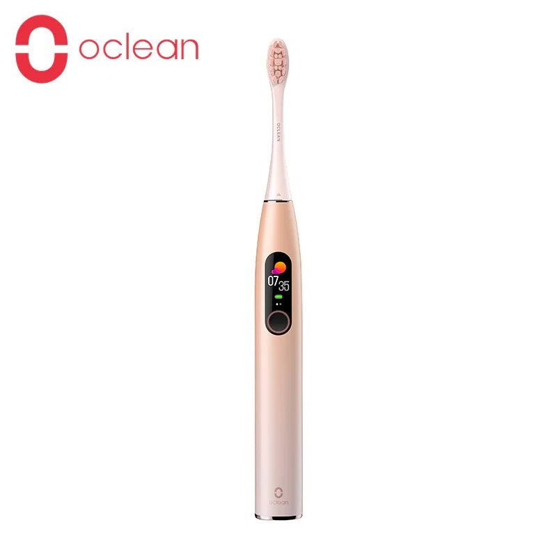 100% Original Oclean X Pro Sonic Electric Toothbrush IPX7 Waterproof Tooth Brush 4 Brushing Modes Rechargeable Touch Screen - Jaazi Intl