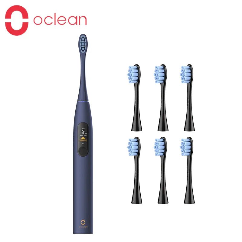 100% Original Oclean X Pro Sonic Electric Toothbrush IPX7 Waterproof Tooth Brush 4 Brushing Modes Rechargeable Touch Screen - Jaazi Intl