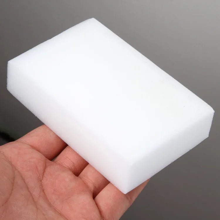 10PC* Melamine Sponge White Magic Sponge Eraser Melamine Cleaner Multi-Functional Eco-Friendly Kitchen 100*60*20mm - Jaazi Intl