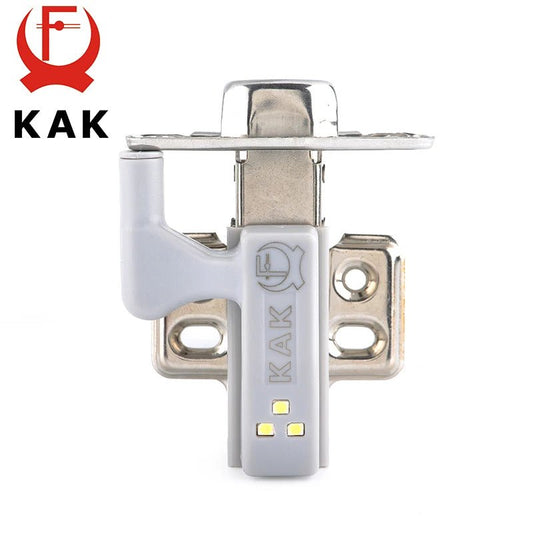 10PCS KAK LED Cabinet Hinge Light Universal Kitchen Bedroom Living Room Cupboard Wardrobe 0.25W Inner Sensor light Hardware - Jaazi Intl