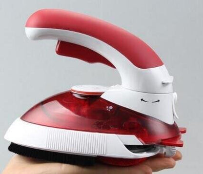 110V or 220V foldable mini travel iron 1000w mini steam iron for business travel present gift Europe plug - Jaazi Intl