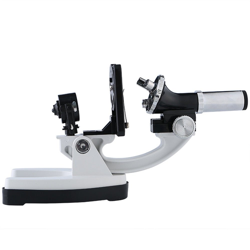 1200X Digital Microscope Set with Accessories Kit for Children Kids Students Gift All-Metal 100X 600X 1200X White Microscope - Jaazi Intl