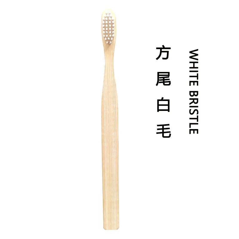 1/2PCS Bamboo Toothbrush Environmentally Health Soft Fibre Wood wooden Tooth brushes for Adult Children Tooth Brush Eco products - Jaazi Intl