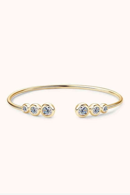 1.8 Carat Moissanite 925 Sterling Silver Bracelet - Jaazi Intl