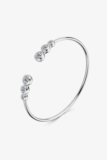 1.8 Carat Moissanite 925 Sterling Silver Bracelet - Jaazi Intl