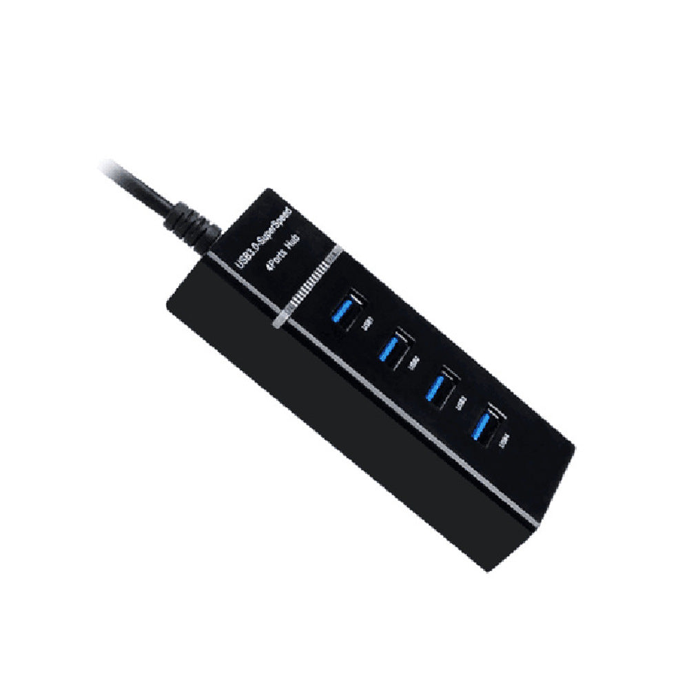 USB3.0 Splitter mit Lichtleiste Laptop 4 Hub Hub 1 Drag 4hub3.0 Dockingstation