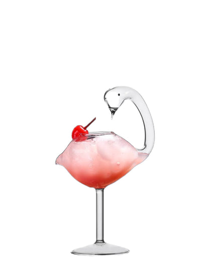 Verre à cocktail cygne