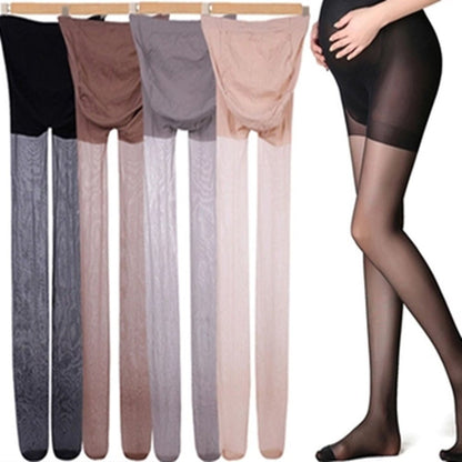 1pc Adjustable Maternity Leggings Pregnancy Clothes Maternity Pants Pregnant Women Pantyhose Silk Stockings Maternity Clothes - Jaazi Intl