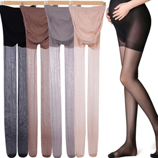 1pc Adjustable Maternity Leggings Pregnancy Clothes Maternity Pants Pregnant Women Pantyhose Silk Stockings Maternity Clothes - Jaazi Intl