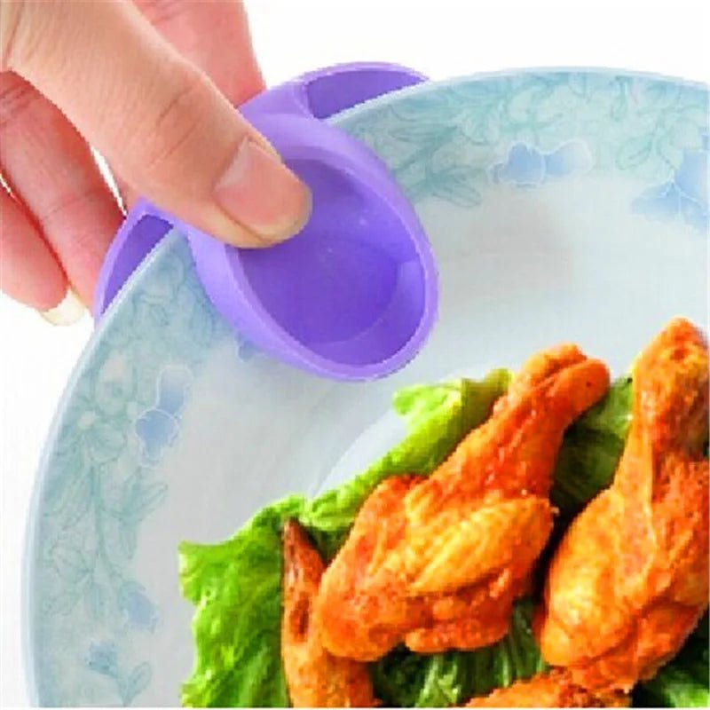 1PC Microwave Oven Mitts Silicone Holder for Convenient Heat Insulated Glove Finger Nonslip Clips Kitchen Accessories Cook Tools - Jaazi Intl