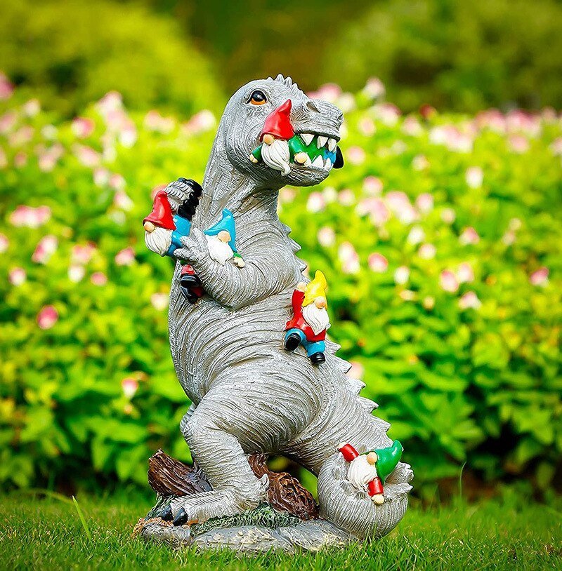 1pc Resin Dinosaur Statue - Jaazi Intl