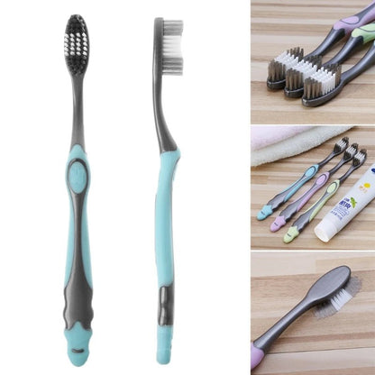 1pc Super hard bristles Tooth brush for Adult Remove Smoke Blots Coffee Stains - Jaazi Intl