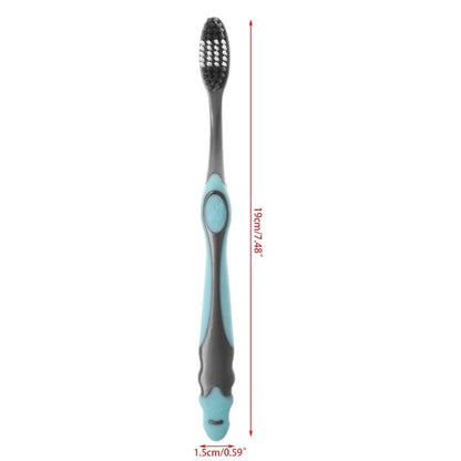 1pc Super hard bristles Tooth brush for Adult Remove Smoke Blots Coffee Stains - Jaazi Intl