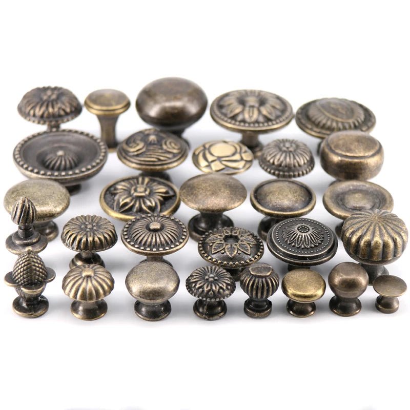 1x Antique Bronze kitchen cabinet drawer knobs dresser cupboard wardrobe furniture Pulls Handle Wooden Box Jewelry Box knobs - Jaazi Intl