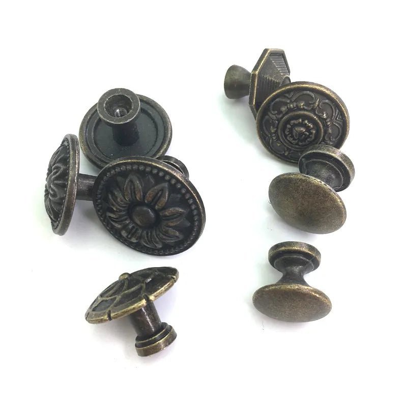 1x Antique Bronze kitchen cabinet drawer knobs dresser cupboard wardrobe furniture Pulls Handle Wooden Box Jewelry Box knobs - Jaazi Intl