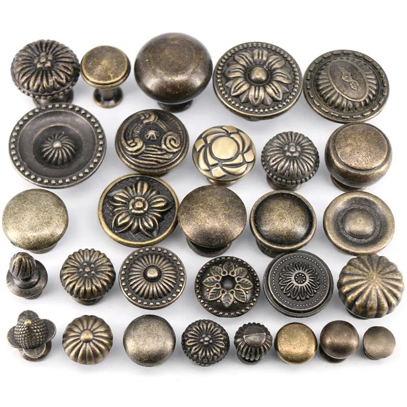 1x Antique Bronze kitchen cabinet drawer knobs dresser cupboard wardrobe furniture Pulls Handle Wooden Box Jewelry Box knobs - Jaazi Intl