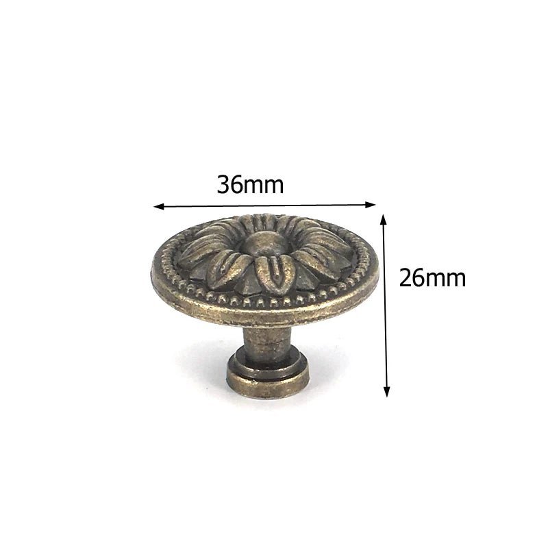 1x Antique Bronze kitchen cabinet drawer knobs dresser cupboard wardrobe furniture Pulls Handle Wooden Box Jewelry Box knobs - Jaazi Intl