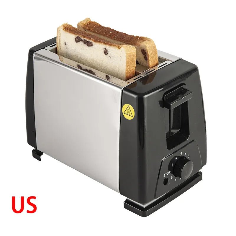 2023 New Electric Toaster for Bread Breakfast Machine Mini Toaster Bread Machine 4 Silces Toaster Oven Sandwich Maker - Jaazi Intl