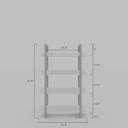 Solid wood bookshelf,The four layer multifunctional open shelf can also be used as a bookshelf or plant rackbookshelf or plant rack