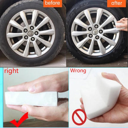 20pcs White Sponge Melamine Sponge Eraser Eraser Cleaner Cleaning Sponges for Kitchen Bathroom Cleaning Tools Dropsipping - Jaazi Intl