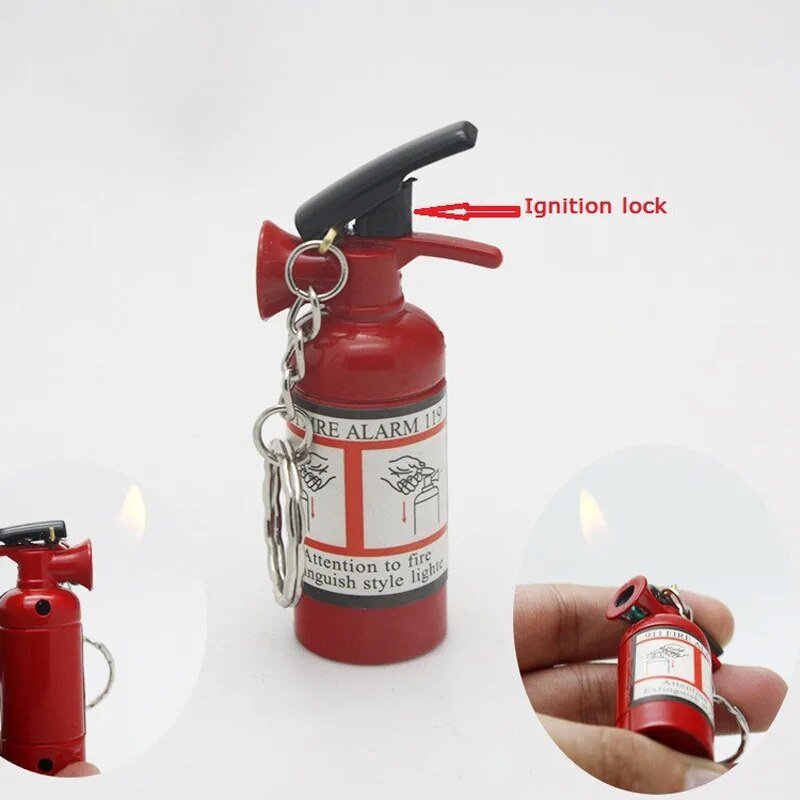 21 Style Creative Mini Unique Lighter Butane Flame Metal Cigarette Lighters Torch Toys Model Lighter Novelty Gadget Gift NO GAS - Jaazi Intl