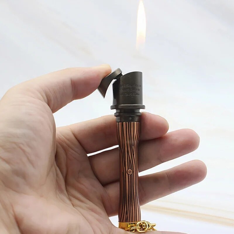 21 Style Creative Mini Unique Lighter Butane Flame Metal Cigarette Lighters Torch Toys Model Lighter Novelty Gadget Gift NO GAS - Jaazi Intl