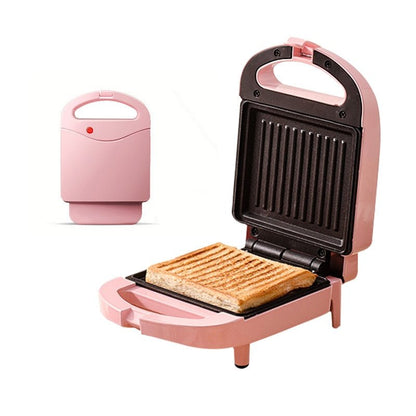 220V Sandwich Maker Home Electric Waffle Iron Machine Panini Baking Cake Oven Bread Muffin Breakfast Toaster Light Food Machine - Jaazi Intl