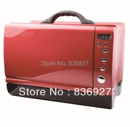 24V/12V Yacht or Car use Red/Black/Blue/White Digital timer control portable microwave oven - Jaazi Intl