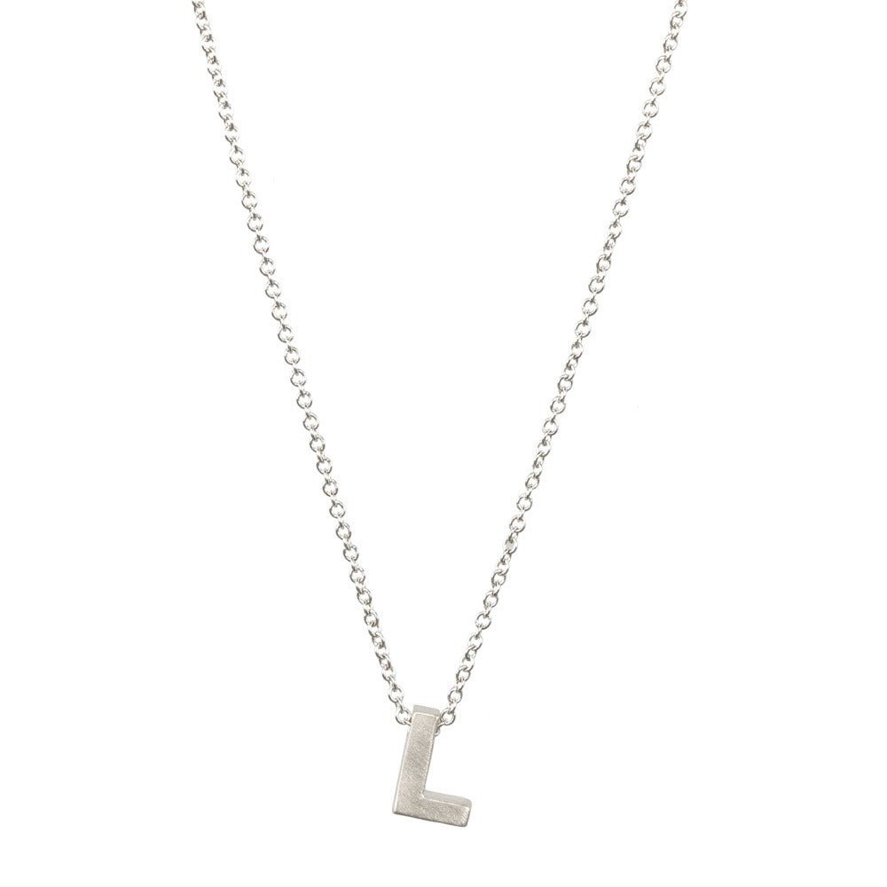 26 letter pendant necklace collarbone chain - Jaazi Intl