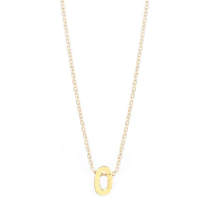 26 letter pendant necklace collarbone chain - Jaazi Intl