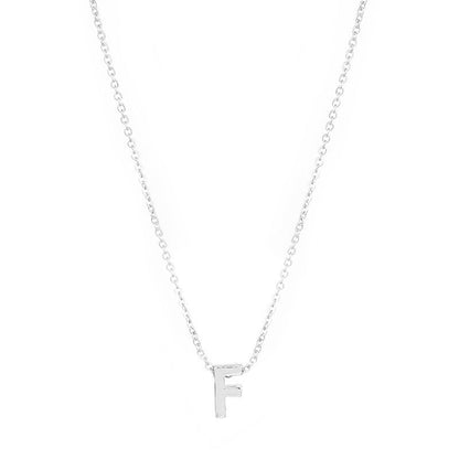 26 letter pendant necklace collarbone chain - Jaazi Intl