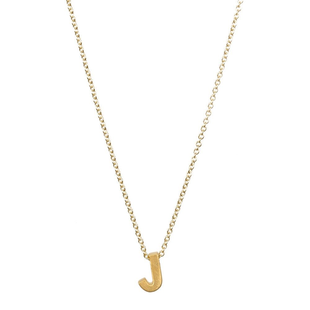 26 letter pendant necklace collarbone chain - Jaazi Intl