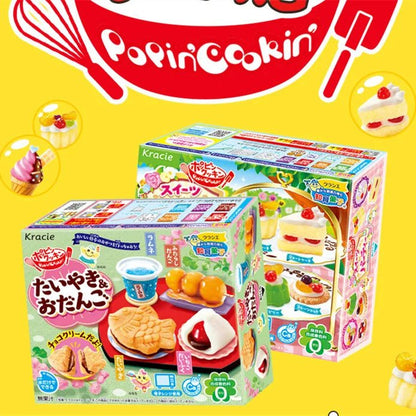 2pcs DIY Kracie Popin Cook candy dough Toys Hamburger happy kitchen Japanese food candy snacks making kit ramen d11 - Jaazi Intl