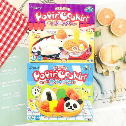 2pcs DIY Kracie Popin Cook candy dough Toys Hamburger happy kitchen Japanese food candy snacks making kit ramen d11 - Jaazi Intl