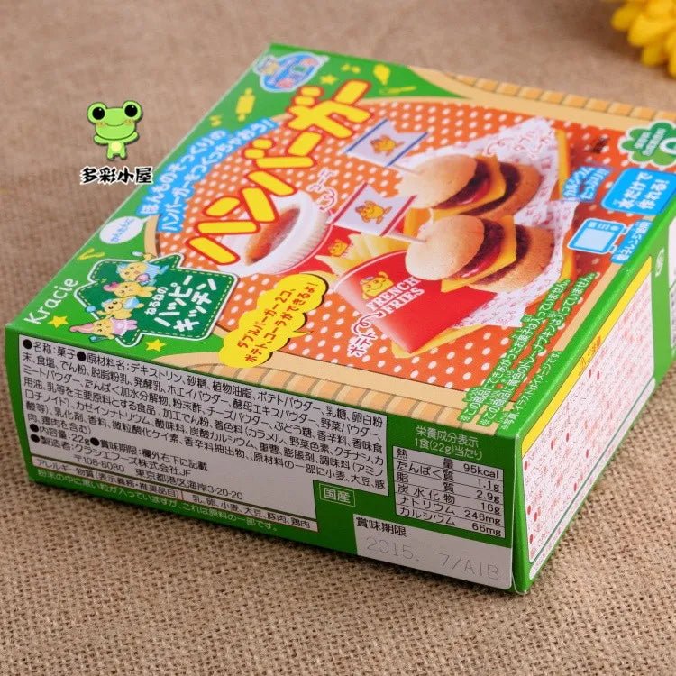 2pcs DIY Kracie Popin Cook candy dough Toys Hamburger happy kitchen Japanese food candy snacks making kit ramen d11 - Jaazi Intl